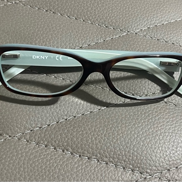 DKNY Brown Classic Glasses with Tortoiseshell Pattern - Picture 11 of 12